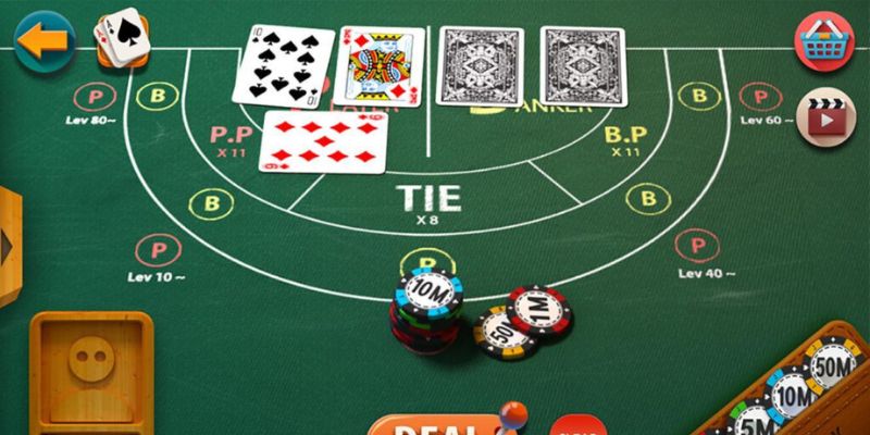 Quy tắc rút bài và tính điểm Baccarat Banca30